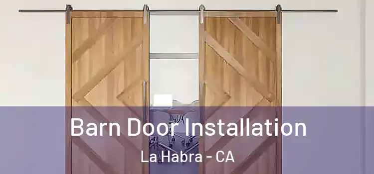 Barn Door Installation La Habra - CA