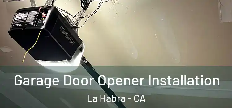  Garage Door Opener Installation La Habra - CA