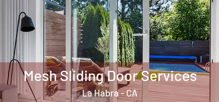 Mesh Sliding Door Services La Habra - CA