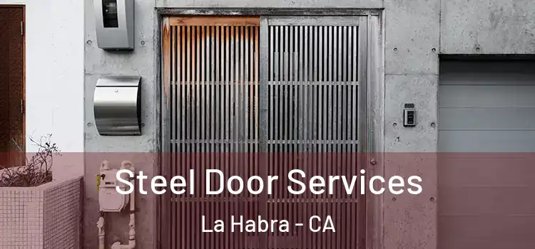 Steel Door Services La Habra - CA